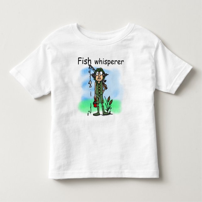 Camiseta Infantil Whisperer dos peixes (Frente)