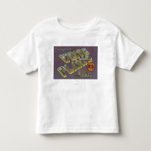 Camiseta Infantil White Plains, New York - grandes cenas da letra