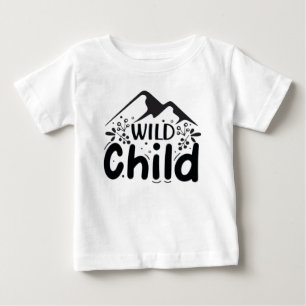 Camiseta Infantil Wild Child Baby - Minimalist Mou