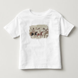 Camiseta Infantil William o conquistador chega em Bayeux