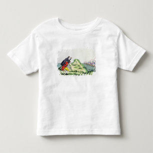 Camiseta Infantil William Pitt observando o esquadrão francês