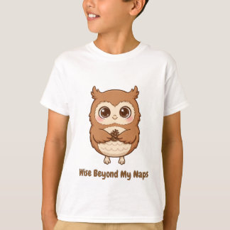 Camiseta infantil Wise Beyond My Naps