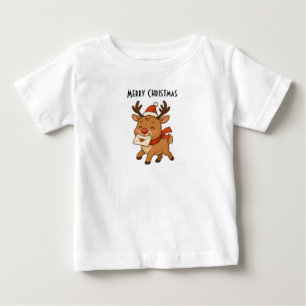 Camiseta Infantil Wonky Zoo – Rena Fofa
