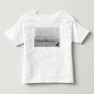 Camiseta Infantil Wright Brothers 1903 Machine (vista frontal)
