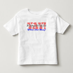 Camiseta Infantil YAY! Mamães Home bem-vindas!