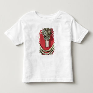 Camiseta Infantil Zapotec peitoral o formulário da representação 