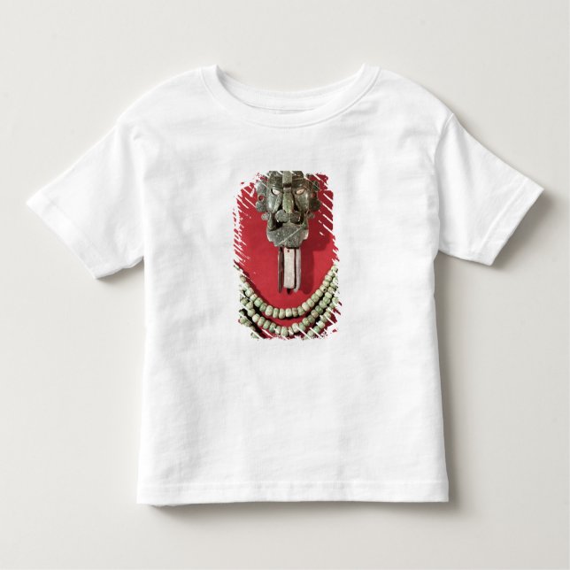 Camiseta Infantil Zapotec peitoral o formulário da representação da (Frente)
