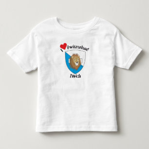 Camiseta Infantil Zurique - Suíça Suisse - Svizzera alpargata