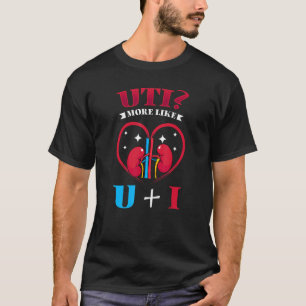 Camiseta Infecção urinária mais como você mais eu rim