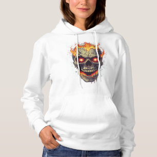 Camiseta Inferno de Caveira Queimante