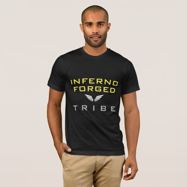 Camiseta INFERNO FORGED TRIBE tee (Frente Completa)