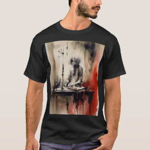 Camiseta Inferno Guardian,American Traditional Tattoo Desin