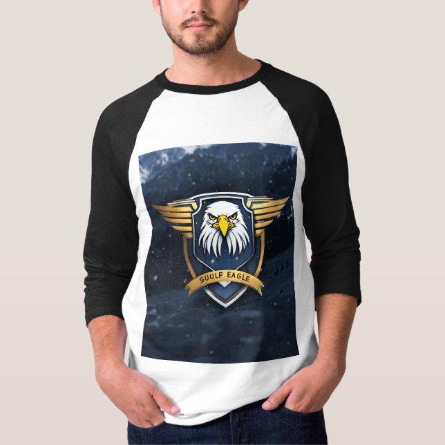 Camiseta Inferno Guardian:Uma Tatuagem de Design de Logotip (Frente)