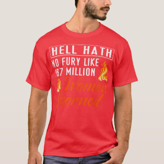 Camiseta Inferno Hath Sem Fúria Como 167 Milhões De Mulhere