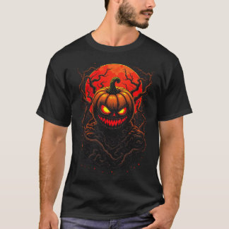 Camiseta Inferno Jack: A Noite da Lua Sanguínea Pumpkin