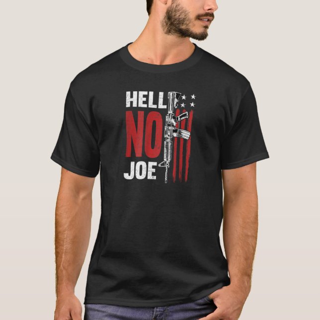 Camiseta Inferno sem Joe Tee Gun (nas costas) Raglan (Frente)