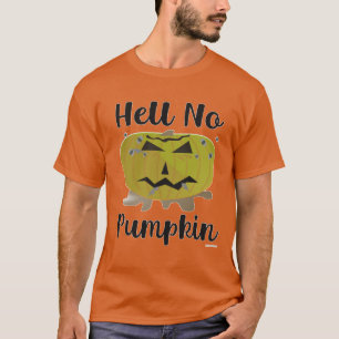 Camiseta Inferno Sem Pumpkin Engraçado Pumpkin Parody Desig