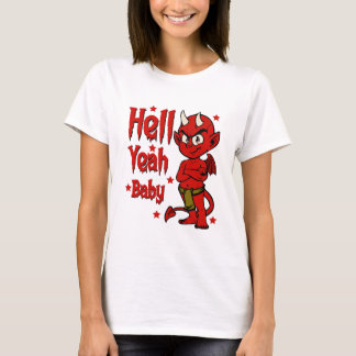 Camiseta Inferno Sim Bebê