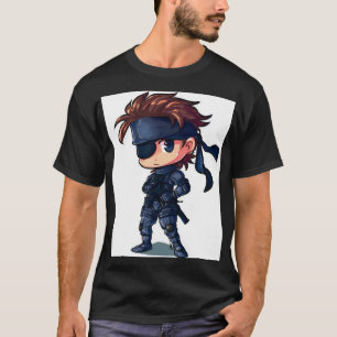 Camiseta Infiltrador Tático Chibi