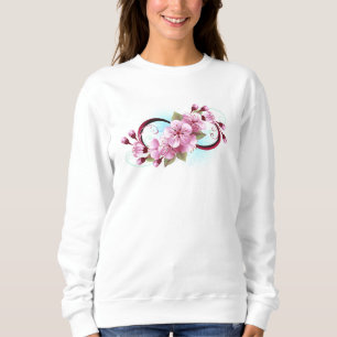 Camiseta Infinidade com Flores de Flor Sakura