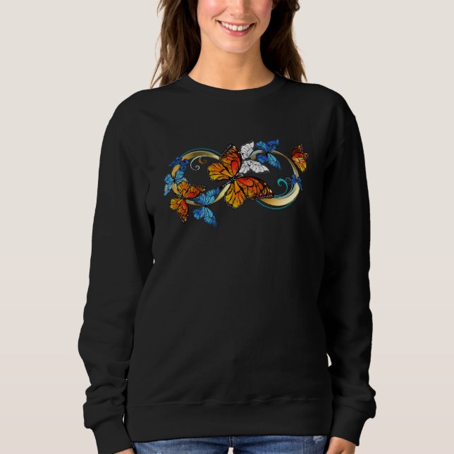Camiseta Infinidade de Borboletas Monarca (Frente)