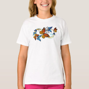 Camiseta Infinidade de Borboletas Monarca