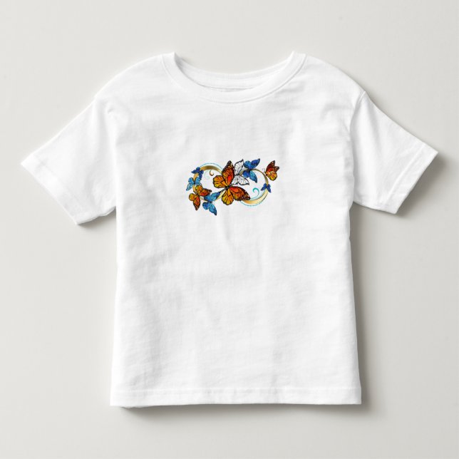 Camiseta Infinidade de Borboletas Monarca (Frente)