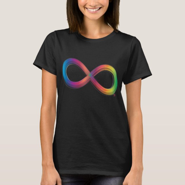 Camiseta Infinita Arco-Íris (Frente)