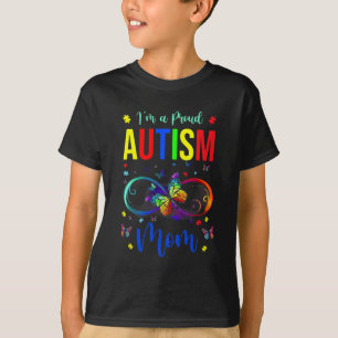 Camiseta Infinitamente Sou Uma Orgulhosa Mãe Autismo A Borb