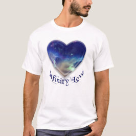 Camiseta Infinite Love - Galaxy Heart