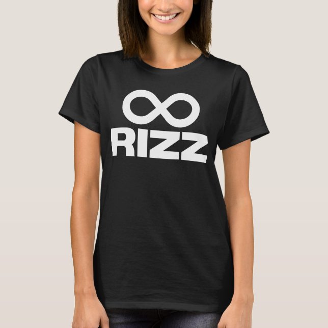 Camiseta Infinite Rizz Rizz Slang (Frente)