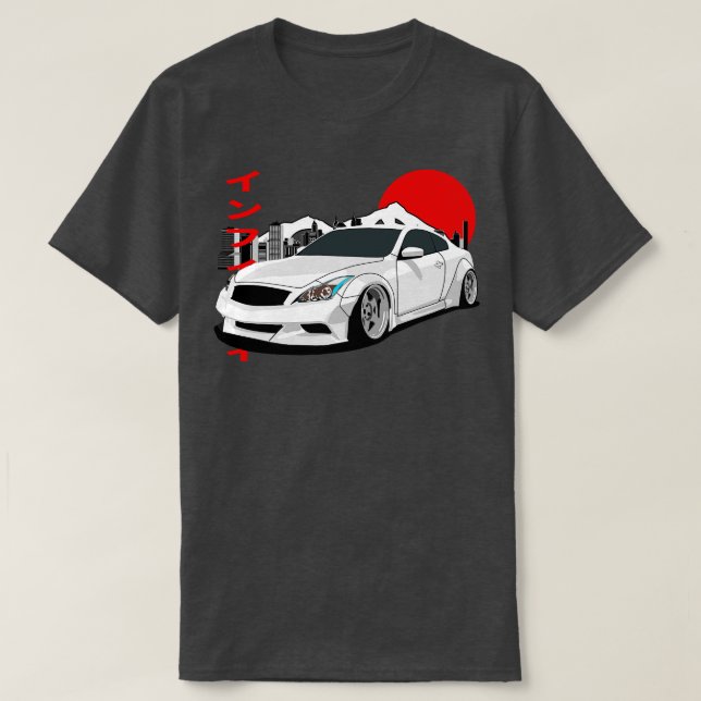 Camiseta Infiniti g37 Coupe 4th gen (Frente do Design)