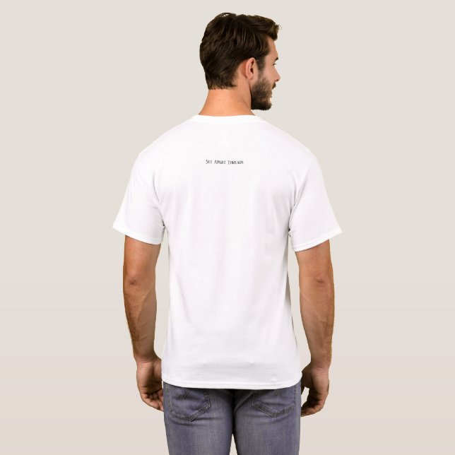 Camiseta Infinito (Parte Traseira Completa)