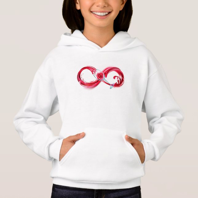 Camiseta Infinito com Vinho Tinto (Frente)