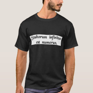 Camiseta Infinito é o número de tolos