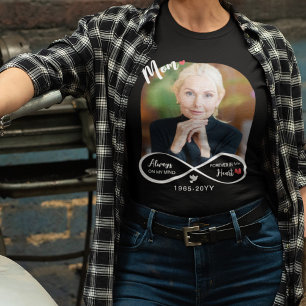 Camiseta Infinito Sempre Na Minha Mente Foto Memorial Da Mã