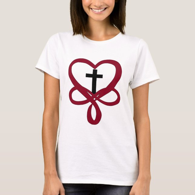 Camiseta Infinity Christian Cross (Frente)
