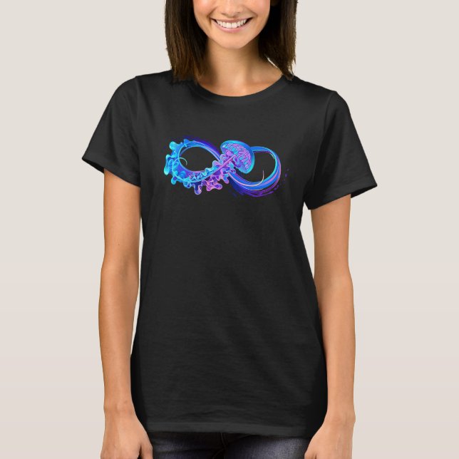 Camiseta Infinity Jellyfish Ocean Marine Life (Frente)