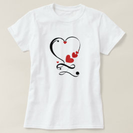 Camiseta Infinity Love Heart
