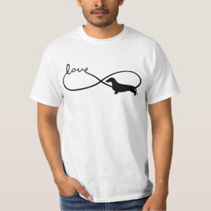 Camiseta Infinity Love Lemniscate Short-Hair Dachshund 1