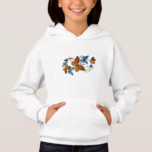 Camiseta Infinity of Monarch Butterflies (Frente)