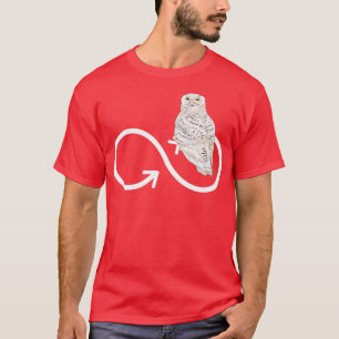 Camiseta Infinity Sign Owl Lover Forest Animal Owl