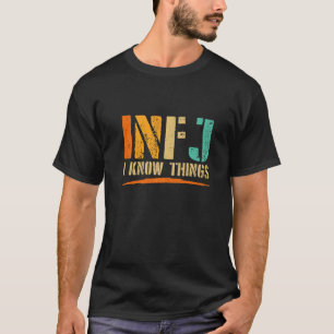 Camiseta Infj Eu Sei Coisas  Infj