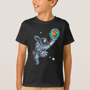 Camiseta Inflação ao astronauta da lua