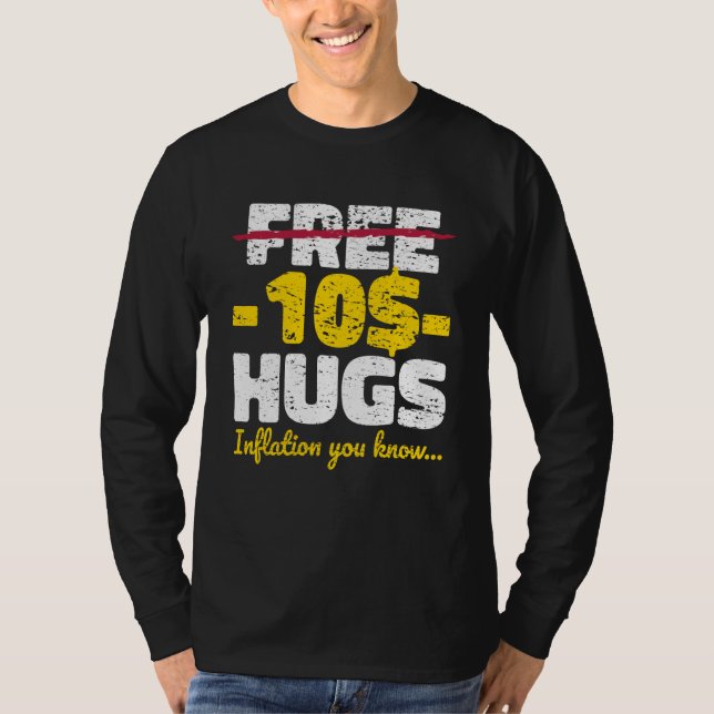 Camiseta Inflação de Abraços Grátis (Frente)