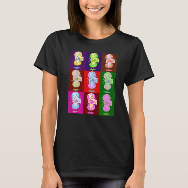 Camiseta Inflação global espreme a arte da pop (Frente)