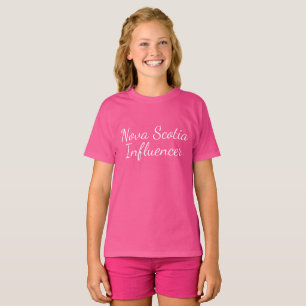 Camiseta Influenciador da Nova Escócia Personaliza, provínc