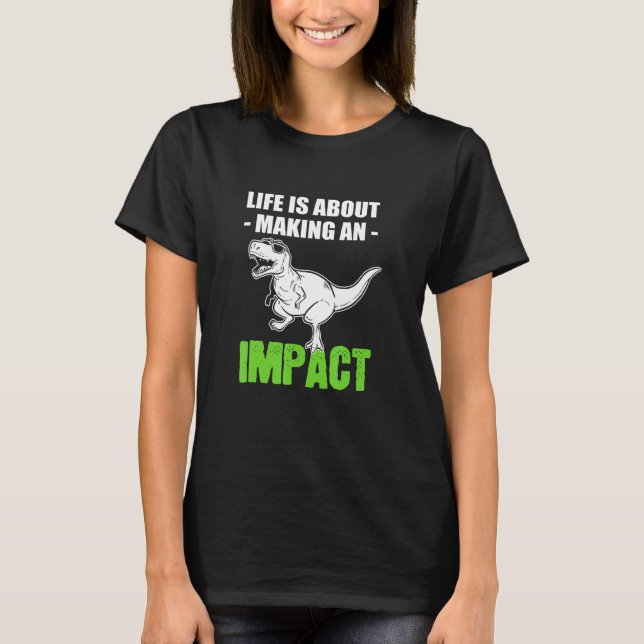 Camiseta Influenciador De Impacto fazer E (Frente)