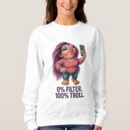 Camiseta Influenciador de Troll confiável fabuloso