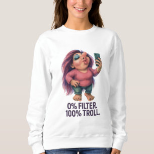 Camiseta Influenciador de Troll confiável fabuloso